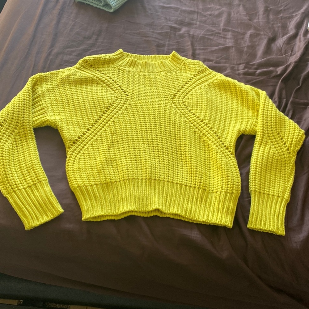Bright sweater